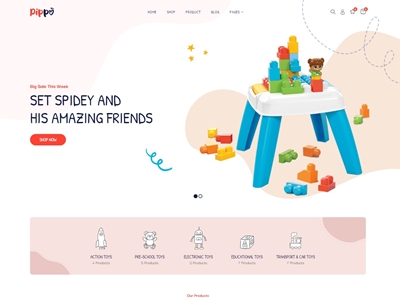 Pippo WooCommerce store