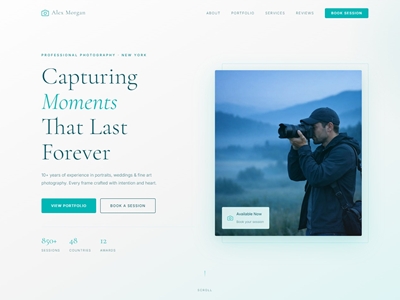 Pureshot Landing Page